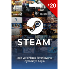 Steam Gift Card 20 TL TURKEY